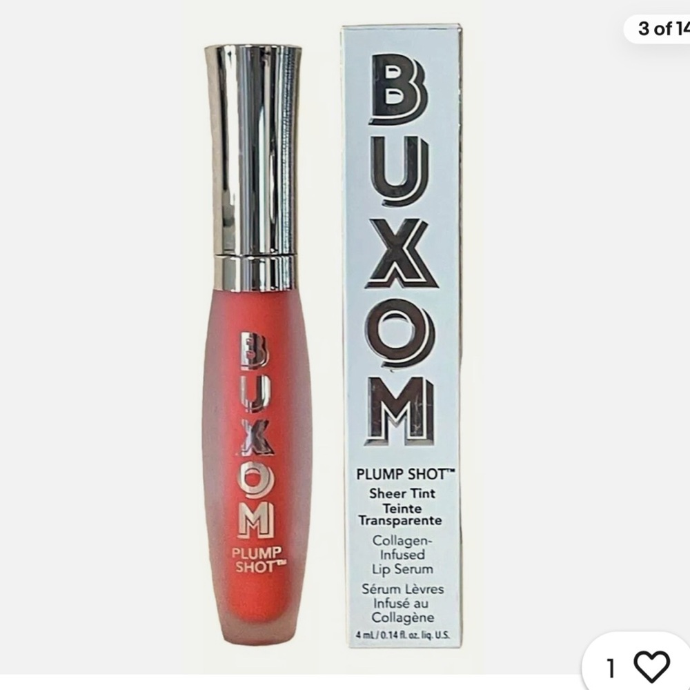 Buxom Plump Shot Lip Serum - Sheer koral Tint